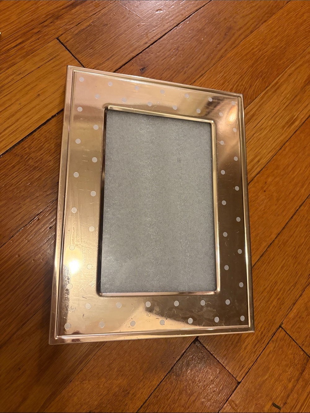 Kate Spade Silver Polka Dot Picture Frame